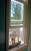 New window trim made by Pasquale