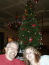 Christmas tree at Carmine's
