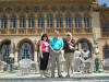 In front of Pat and Dick's new home in Sarasota