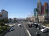 Looking down Tropicana Blvd toward the mts.