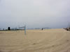 Popular volleyball on the beach